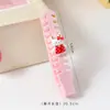 Mini Peine Lindo de Dibujos Animados, Peine Plegable Portátil para Niñas, Uso en Casa, Cabello Suave, Sin Nudos, Peine de Punta
