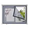 Mosquitera de Malla con Velcro Personalizada para Ventana, Extraíble, Anti-Arañazos de Gato, Ventilada, Autoinstalable, Protección contra Mosquitos de Verano, Duradera, Directo de Fábrica