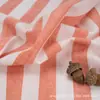 Tecido Grande Listrado de Algodão e Linho, Tecido Jacquard Listrado Tecido em Tear de Linho, Tecido para Sofá, Tecido para Almofada, Tecido para Camisa, Tecido para Roupa em Estoque
