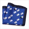 Fabricante Original Em Estoque Lenço de Seda Pequeno Quadrado para Pescoço 23cm Bolso de Terno Masculino Lenço de Seda Poliéster Homens de Negócios