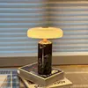 Luminária de Mesa Recarregável Portátil Dinamarquesa para Sala de Estar e Quarto, Lâmpada de Atmosfera de Luxo Moderno em Mármore de Alta Qualidade