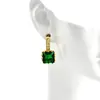 Set de Escuadra Elegante Transfronterizo Hebilla de Oreja de Circonita Simple Dulce Nicho Lujo Ligero Sentido de Gama Alta Pendientes de Cobre Joyería para Orejas en stock