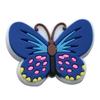 Serie Mariposa Colorida zapatos con agujeros zapatos flor PVC goma suave hebilla para zapatos zapatos de jardín DIY hebilla decorativa pulsera de fiesta joyería