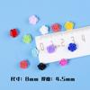Accesorios de Resina 8mm Rosa DIY Aretes Material de Joyería Pegamento Crema Carcasa para Teléfono Móvil Horquilla Suministro Puesto Callejero