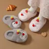 Pantuflas de Algodón para Niños Pingüino Otoño e Invierno Estilo Nuevo para Niñas Dibujos Animados Lindas Creativas Hogar Cálidas Pantuflas de Algodón para Padres e Hijos Transfronterizo