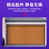 Aleación de Aluminio Eléctrica Aislada Puerta de Garaje Abatible Personalizada Villa Comunitaria Control Remoto Inteligente Silenciosa Puerta Corredera de Acero de Color