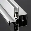 Conjunto de Três Peças para Trilho de Vidro de 5mm Armário de Exposição com Porta de Correr Armário Estante de Livros etc. Trilho Deslizante Porta Deslizante Porta de Empurrar-Puxar Acessórios
