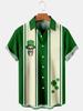 Fonte Fábrica Estação Independente Cross-border Camisa de manga curta masculina Camisa de praia Camisa impressa digital 3D