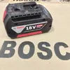 Batería Bosch 18V 4.0/5.0Ah de Litio Recargable Amoladora Angular Martillo Eléctrico Llave Cargador Original de Carga Rápida