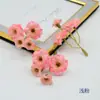Flor de Simulação Flor Rosa Cordão de Flores Tamanho Médio DIY Fabricação de Adereços de Cabeça Salão de Casamento Parede de Flores Arranjo de Flores Fotografia Flor de Seda Decoração Floral Artística
