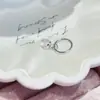 Tachuela para Hélice de Acero Titanio con Rosca Externa, Forma de Bola Esmerilada de Color, con Tres Garras, Tachuela para Hélice de Bola de Proteína Colorida para Mujeres