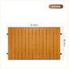 Mesa de camping para exteriores, mesa de comedor plegable para camping, mesa de camping con carrito de camping, mesa de rollo de huevo, mesa de remolque pequeña