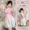 Lencería Sexy Deseo Puro Cheongsam Tentación Femenina Estilo Antiguo Mono Uniforme Tentación Traje Libre 2769