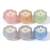 Atmósfera con Aroma a Té Fragante, Velas de Soja Naturales, Aromaterapia con Aceites Esenciales de Plantas, Adornos Románticos de Velas, Velas de Té sin Humo