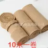 Rollo de Lino, Material de Yute, Cinta de Lino, Caminos de Mesa de Fibra Vegetal, Decoración para Respaldo de Silla, Tejido a Mano
