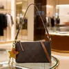 Elegante bolso de mano tipo sobre vintage para debajo del brazo para mujer, nuevo y versátil bolso para teléfono móvil 2026, bolso pequeño ligero de un solo hombro cruzado