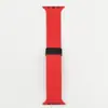 Adecuado para apple watch 9876543210 generación se deportes marino plegable magnético silicona correa de reloj