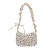 Bolso de Hombro con Estampado de Lazo de Amor Coreano para Mujer, Bolso Tote de Gran Capacidad, Bolso de Viaje, Bolso de Compras