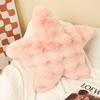 Almohada de Sofá Simple Moderna Forma Geométrica Corona Corazón Órgano Plisada Moda Hogar Nicho Cojín Almohada