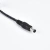 Cargador de coche con encendedor de cigarrillos macho DC5.5 para coche, 12V-24V, cable de alimentación para encendedor de cigarrillos, macho DC a pinza de nivel 30A