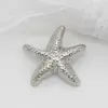 Elemento Oceano Estrela do Mar Botão Top Cardigan de Tricô Vestido Botão Decorativo Roupa Exterior Botão