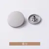 Botón a presión plano fino Abrigo Ropa Chaqueta de plumas ajustable Botón a presión oculto de metal Cierre a presión Botón