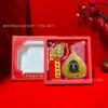 Adesivo de Celular de Ouro Puro 999 Oito Deuses Guardiões, Cartão de Ouro do Ano Zodiacal com Adesivo Traseiro, Presente para Área Turística