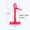 Clip Publicitario Pop Clip de Cristal de Doble Cabeza para Etiquetas de Precio de Producto, Clip Transparente para Etiquetas de Precio, Promoción
