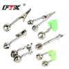 FTK pesca Bell 10 clipes Bell sea Rod jogando Rod alta sensibilidade cor sino alarme vara de pesca lote transfronteiriço