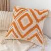 Funda de Cojín Bordada con Borlas, Estilo Bohemio Ins, Sencilla, con Mechones, para Venta Transfronteriza de Amazon, Adecuada para Sofá de Sala de Estar