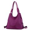 Nova Bolsa Transversal Feminina Portátil para Dança de Ombro Casual Moda Transfronteiriça Bolsa de Tecido de Nylon Leve Transversal Multibolsos Bolsa de Mãe