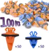 100PCs fivela adequada para Toyota RAV4 FJ Cruiser para-choques do carro Fender nylon fixo