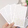Transfronterizo 180 3 piezas 4/chapado en plata/chapado en oro calcomanías joyería falsa de perforación Amazon temu venta caliente