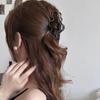 Pinza de Nube Agarre Sentido Avanzado Hueco Parte Posterior Cabeza Cabello Pinza Tiburón Cola de Caballo Horquilla Simple Temperamento Accesorios para el Cabello Clip para Mujer