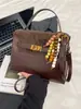 Bolso Casual de Nicho para Mujer 2025 Nuevo Bolso de Mano de Gamuza Invierno Bolso de Hombro Cruzado Retro de Gama Alta