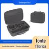 Caixa de Armazenamento para Microfone Duplo Sem Fio Personalizada Bolsa Eva para Microfone Um para Dois Microfone Duplo Sem Fio Bluetooth Bolsa de Cosméticos