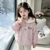 Abrigo de Invierno para Niña 2026 Ropa de Invierno Gruesa Nueva para Niños Parte Superior de Lana de Cordero Uso por Ambos Lados Ropa de Invierno con Forro Polar Añadido
