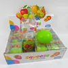 Juguete squishy de fruta para aliviar el estrés, juguete de simulación realista para aliviar el estrés y desahogarse, bloques de fruta coloridos rellenos de harina