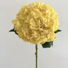 Flor Artificial de Hortensia de 3 Hojas 50 cm, Transfronteriza, Tacto Natural, Hidratante, Flores Falsas para Sala de Estar, Mesa de Comedor, Adornos de Alta Gama, Decoración del Hogar