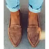 2026 Novo Estilo Coreano E-commerce Transfronteiriço Tamanho Grande Feminino Estilo Colégio Britânico Casual Salto Baixo Bico Fino Sapatos de Salto Único
