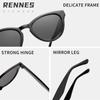 Lluvia Transfronteriza Nuevo Venta al por Mayor Ojo de Gato Sombrilla para el Sol para Exteriores Gafas de Sol para Mujer, Mismo Estilo, Esenciales de Calle Personalizadas Gafas de Sol