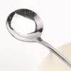 Cuchara Creativa de Acero Inoxidable con Mango Largo para Uso en el Hogar y Restaurante, Cuchara para Mezclar, Cuchara para Café, Cuchara Pequeña de Estilo Coreano para Postres y Té con Leche