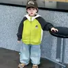 Chaqueta de Primavera para Niños 2026 Nuevo Estilo Moda Coreana Genial Top para Niño Pequeño Artículo de Moda Popular para Niños Este Año