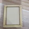 Venda Direta da Fábrica de Acessórios para Ímã de Geladeira DIY Moldura Redonda para Montagem de Fotos Bordado Letreiros Peças de Madeira Ímã de Geladeira Artesanal Moldura de Madeira
