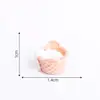 Mobiliário Criativo Fofo Rosa para Casa de Bonecas de Banheiro Suprimentos Micro Paisagismo Decoração DIY Acessórios Mini Pequenos Enfeites
