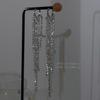 Pendientes de Borla de Diamante Super Flash Dongju para Mujer de Lujo Ligero Diseño Pequeño Exquisito Pendientes Estilo Frío