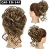 Bolsa de Cabello para Barba Larga Europea y Americana Peluca Esponjosa de Tamaño Extra Grande Bolas Femeninas Anillo de Cabello de Fibra Química para Cóctel Artefacto para el Cabello Anillo para Peluca Fabricante