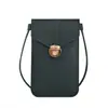 Bolsa Dulce para Teléfono Móvil Femenina Mini Niña Bolso Pequeño Simple Transparente con Pantalla Táctil Bolso de Hombro de Moda para Mujeres
