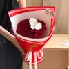 Papel de Envoltura Flor de Fénix Dorado Huaxi Impermeable 8 Sedas Engrosadas Día de San Valentín Chino Papel de Envoltura para Ramo DIY Floristería