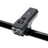 Nova Luz de Bicicleta, Farol, Luz Forte, Luz para Pedalar à Noite, Luz de Display Elétrico para Estrada de Montanha, À Prova d'Água, Equipamento de Ciclismo de Longa Duração
